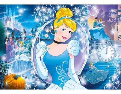 Clementoni Disney Princess Puzzle Briliant 104 dílků