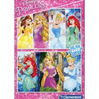 Clementoni Disney Princess Puzzle Princezny 2 x 20 dílků 2