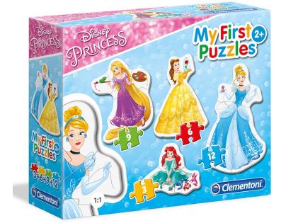 Clementoni Disney Princess Puzzle Princezny 3+6+9+12
