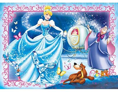 Clementoni Disney Princess Puzzle Supercolor Popelka Maxi 104 dílků