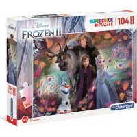 Clementoni Puzzle maxi Disney Frozen 104 dílků 2