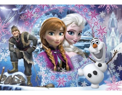 Clementoni Disney Puzzle Maxi Supercolor Frozen 104 dílků