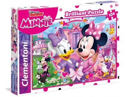 Clementoni Disney Puzzle Minnie Briliant 104 dílků