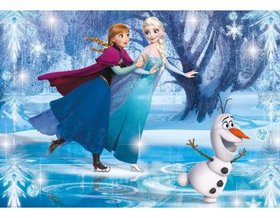 Clementoni Disney Puzzle Supercolor Jewels Frozen 104 dílků