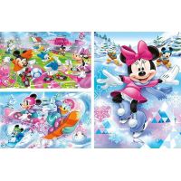 Clementoni Disney Puzzle Supercolor Minnie sport 3x48d 2