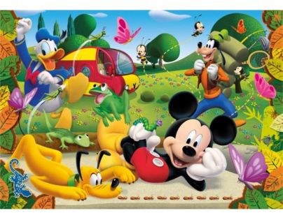 Clementoni Disney Supercolor Mickey Mouse Puzzle Maxi 104 dílků