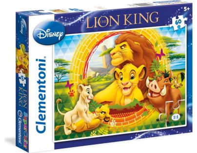 Clementoni Disney Supercolor Puzzle Lví král 60 dílků