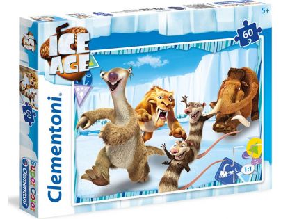 Clementoni Doba Ledová Puzzle Supercolor 60 dílků