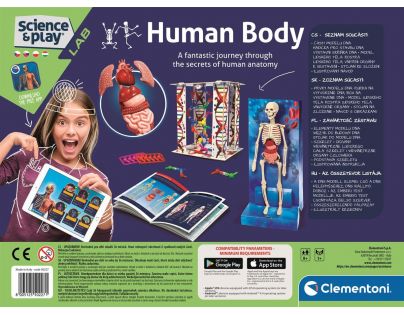 Clementoni Experimentální sada Science & Play Lidské tělo