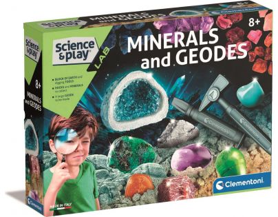 Clementoni Experimentální sada Science & Play Výroba kamenů a minerálů