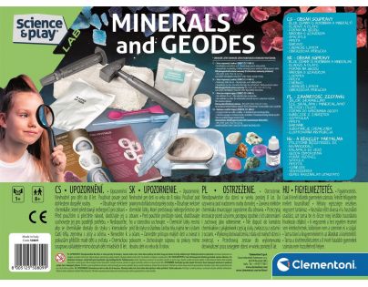 Clementoni Experimentální sada Science & Play Výroba kamenů a minerálů