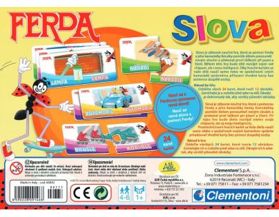 Clementoni 99777 - Ferda Slova