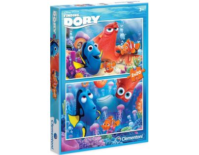 Clementoni Hledá se Dory Puzzle 2 x 20 dílků