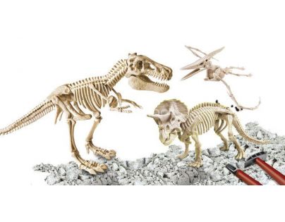Clementoni Jurský svět Sada T-Rex 3v1