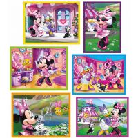Clementoni Kostky v kufříku Minnie 12 kostek - Poškozený obal  2