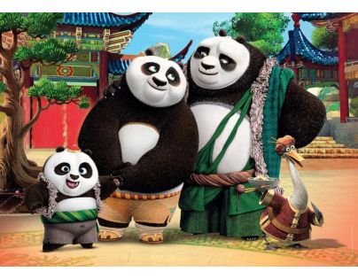 Clementoni Kung Fu Panda 3 Supercolor Puzzle Maxi 24 dílků