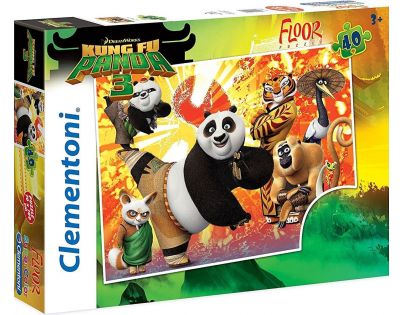 Clementoni Kung Fu Panda 3 Supercolor Puzzle Maxi 40 dílků
