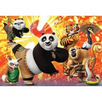 Clementoni Kung Fu Panda 3 Supercolor Puzzle Maxi 40 dílků 2