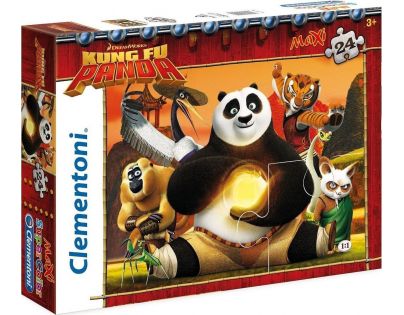 Clementoni Kung Fu Panda Supercolor Puzzle Maxi 24 dílků