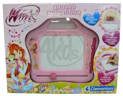 Clementoni 10646 - Magnetická tabulka Winx v krabici