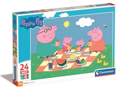 Clementoni Maxi Puzzle 24 dílků Prasátko Peppa