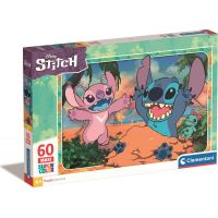 Clementoni Maxi Puzzle 60 dílků Disney Stitch 5