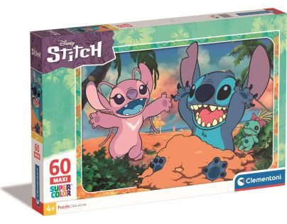 Clementoni Maxi Puzzle 60 dílků Disney Stitch