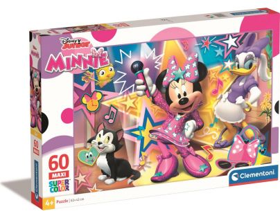 Clementoni Maxi Puzzle 60 dílků Minnie pomocnice