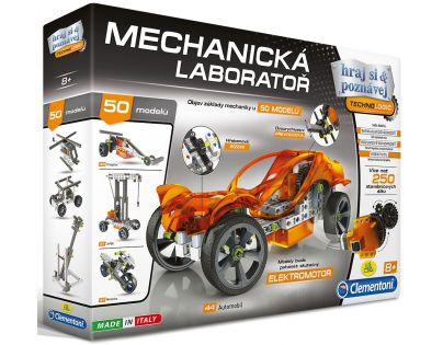 Clementoni Mechanická laboratoř - Poškozený obal
