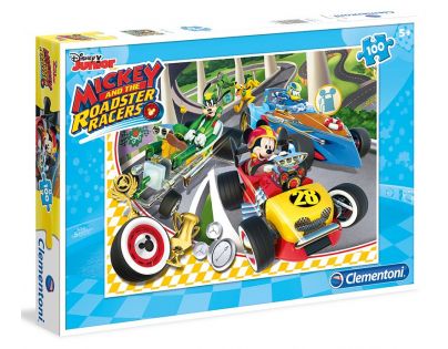 Clementoni Mickey závodník Puzzle 100 dílků