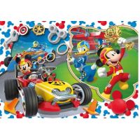 Clementoni Mickey závodník Puzzle 2 x 60 dílků 3