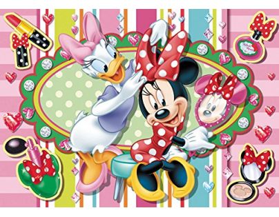 Clementoni Minnie Shoping Bag 104 dílků Minnie a Daisy