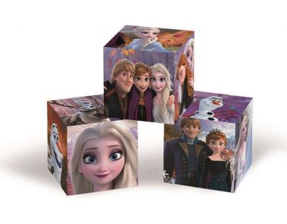 Clementoni Obrázkové kostky 12 ks Ledové království