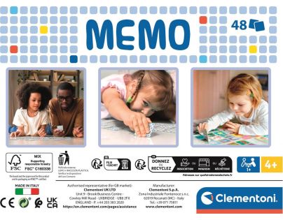 Clementoni Pexeso Tlapková patrola