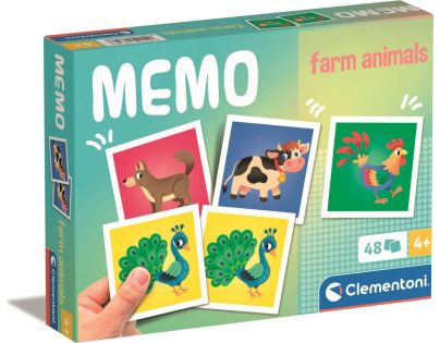 Clementoni Pexeso Zvířata na farmě