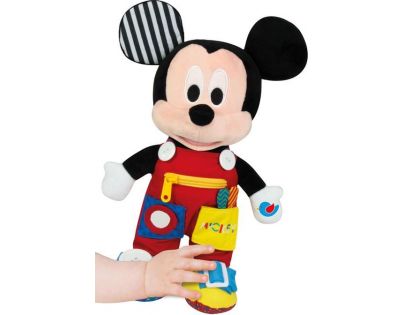 Clementoni Plyšový Mickey s kapsami