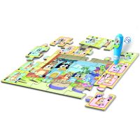 Clementoni Podlahové puzzle s interaktivním perem Bluey 2