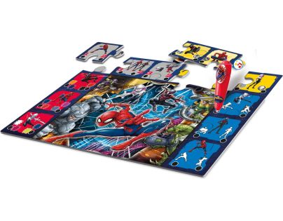 Clementoni Podlahové puzzle s interaktivním perem Spiderman
