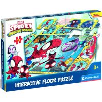 Clementoni Podlahové puzzle s interaktivním perem Spidey