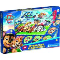 Clementoni Podlahové puzzle s interaktivním perem Tlapková Patrola