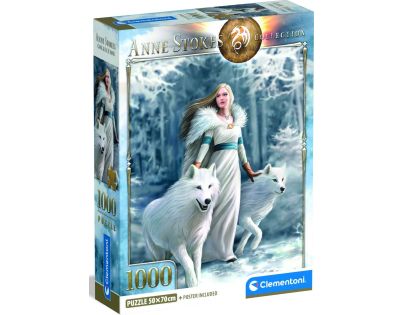 Clementoni puzzle 1000 Anne Stokesová zimní strážci