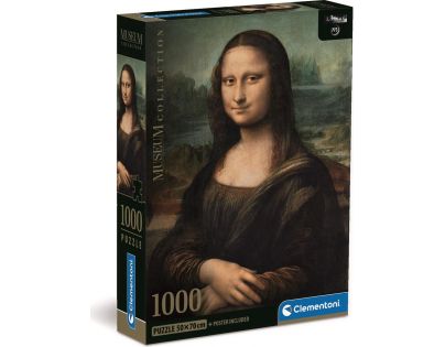Clementoni Puzzle 1000 dílků Leonardo da Vinci Mona Lisa