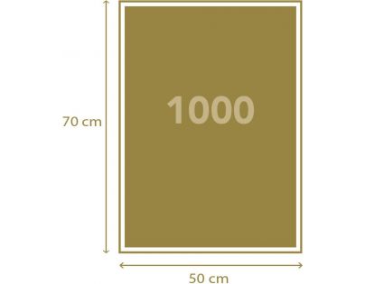 Clementoni Puzzle 1000 dílků Leonardo da Vinci Mona Lisa