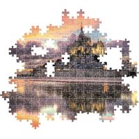 Clementoni Puzzle 1000 dílků Mont Saint-Michel 4