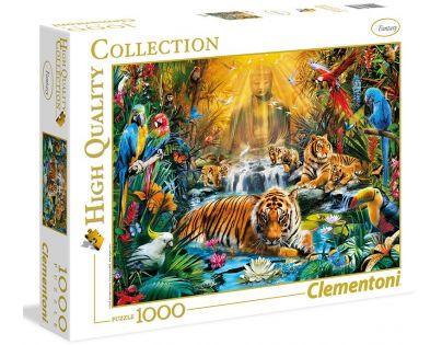 Clementoni Puzzle 1000 dílků Mystic Tigers