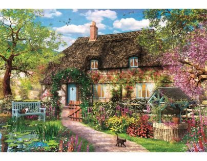 Clementoni Puzzle 1000 dílků Staré venkovské stavení