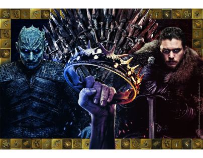 Clementoni puzzle 1000 Hra o trůny