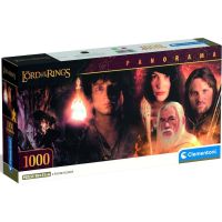 Clementoni puzzle 1000 Panorama Pán prstenů