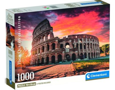 Clementoni puzzle 1000 Římský západ slunce