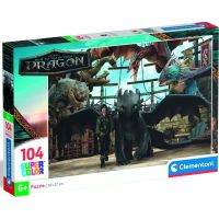 Clementoni puzzle 104  Jak vycvičit draka 2